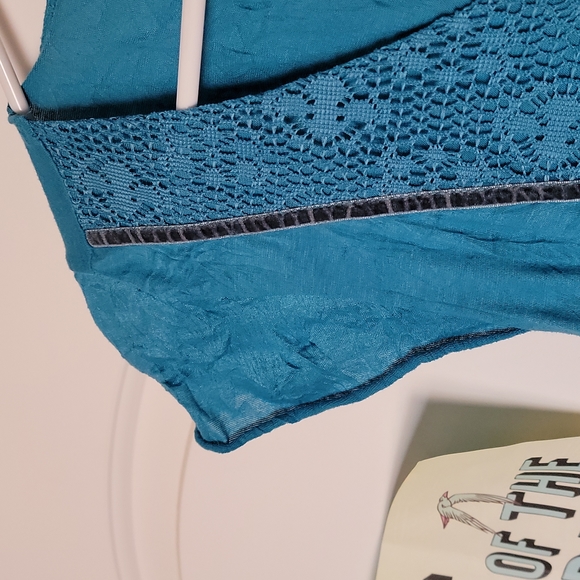 Teal FANG Blouse - Picture 6 of 8